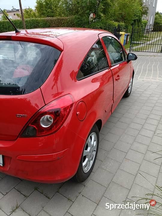 Używany Opel Corsa 2007 Czerwony Hatchback