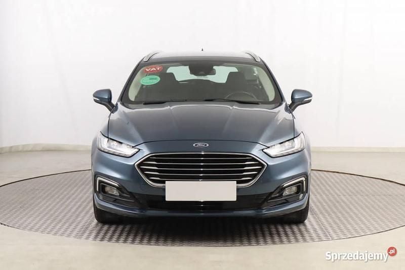Niebieski Używany 2021 Ford Mondeo Kombi | 76 499 zł (Uczciwa cena) - Obraz 1/4