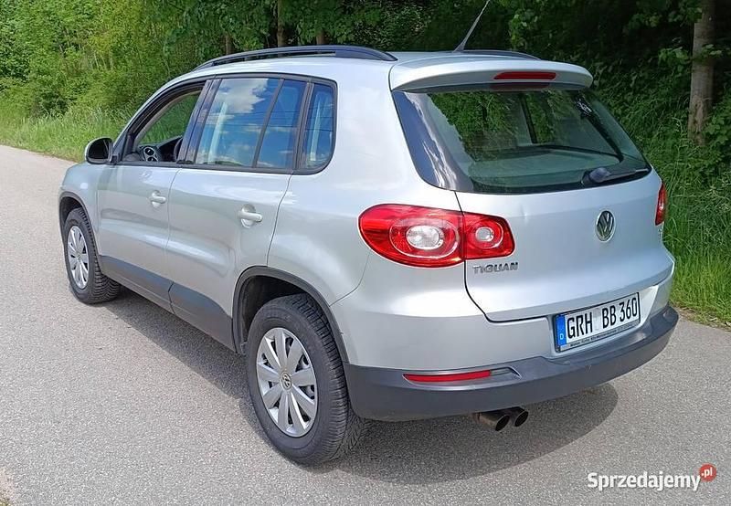 Srebrny Używany 2009 VW Tiguan SUV | 27 900 zł (Dobra cena) - Obraz 1/4