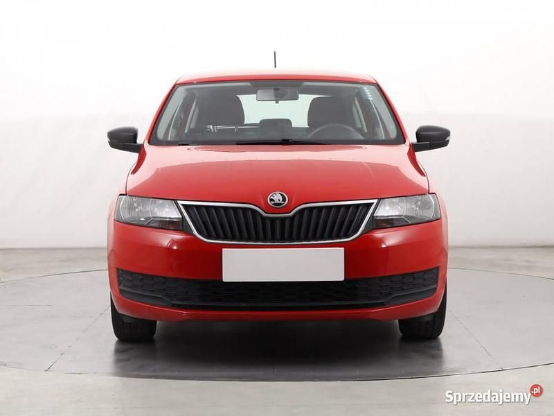 Czerwony Używany 2017 Skoda Rapid Hatchback | 33 499 zł (Uczciwa cena) - Obraz 1/4