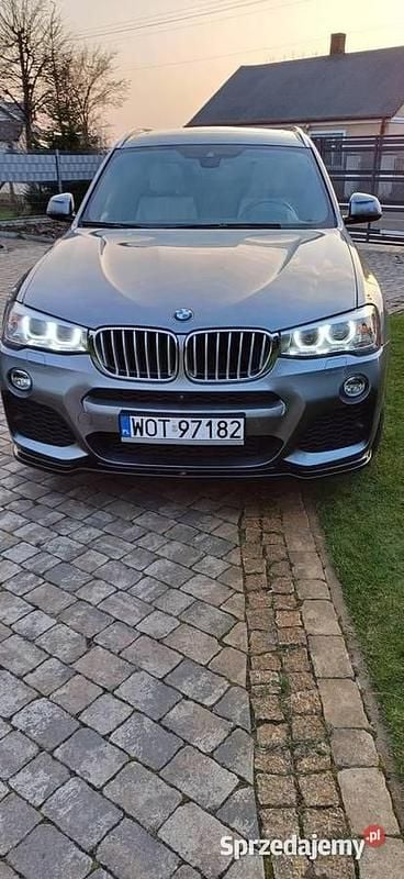 Srebrny Używany 2017 BMW X3 M Sport SUV | 89 000 zł (Uczciwa cena) - Obraz 1/4