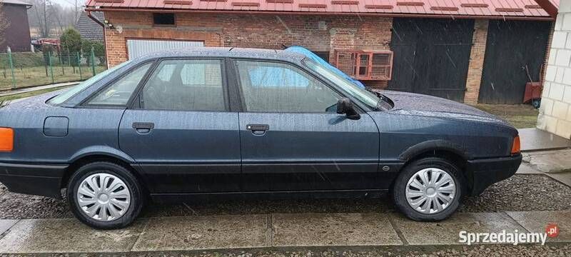 Grafitowy Używany 1990 Audi 80 Sedan/Limuzyna | 4500 zł - Obraz 1/4