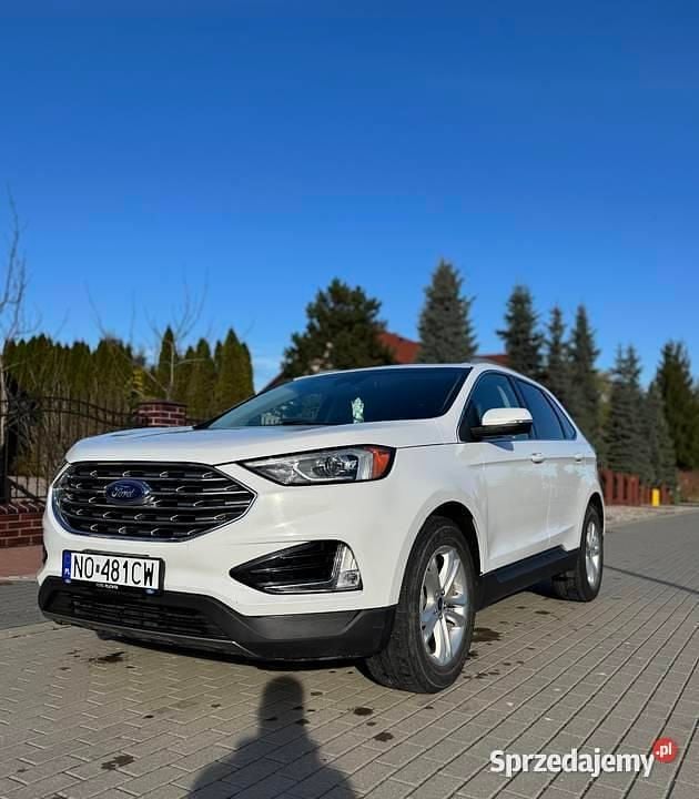 Biały Używany 2020 Ford Edge SEL SUV | 69 900 zł - Obraz 1/4