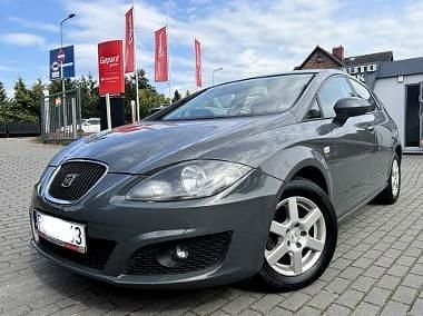 Szary Używany 2009 Seat Leon Hatchback | 14 990 zł (Uczciwa cena) - Obraz 1/4