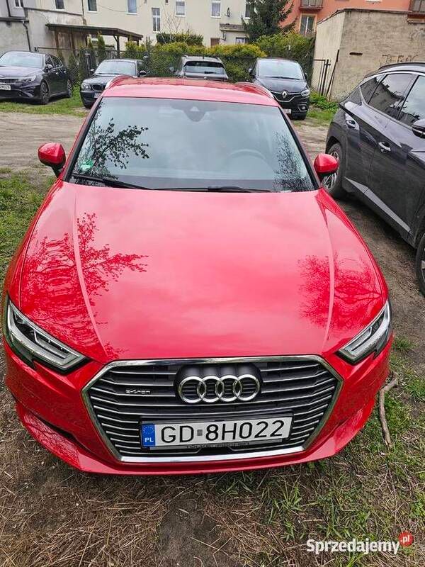 Czerwony Używany 2020 Audi A3 e-tron Comfort Hatchback | 109 999 zł - Obraz 1/4