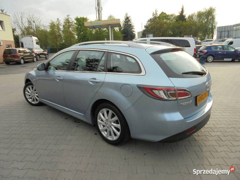Niebieski Używany 2010 Mazda 6 Kombi | 24 400 zł (Uczciwa cena) - Obraz 1/4