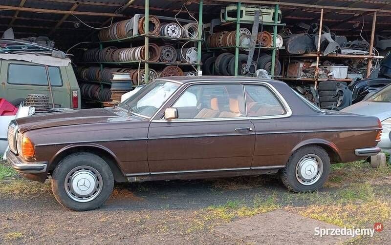 Brązowy Używany 1978 Mercedes 280 Coupe | 17 850 zł - Obraz 1/4