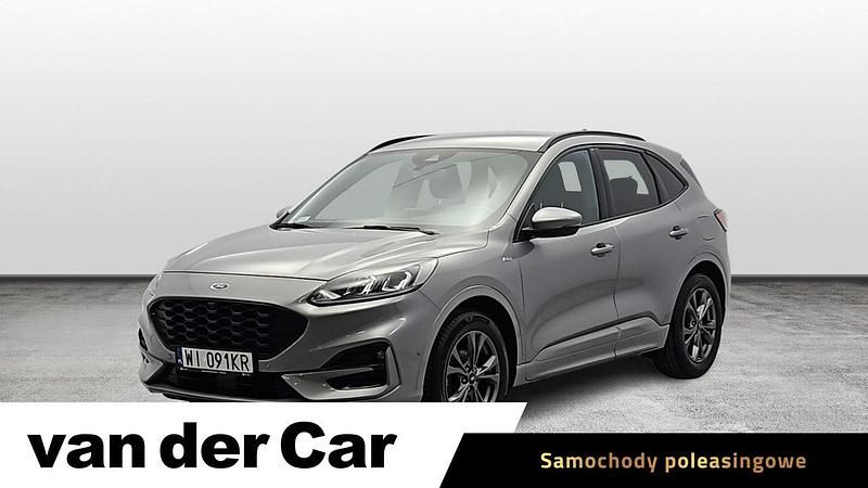 Srebrny Używany 2021 Ford Kuga ST-Line SUV | 94 900 zł (Drogi) - Obraz 1/4