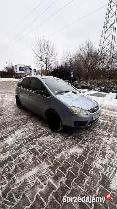 Niebieski Używany 2005 Ford C-MAX Ghia Minivan | 3900 zł (Dobra cena) - Obraz 1/4