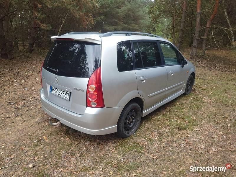 Srebrny Używany 2002 Mazda Premacy Minivan | 2500 zł - Obraz 1/4