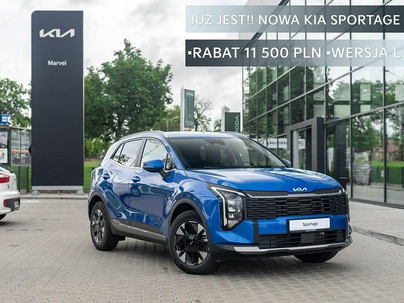 Niebieski (metalik) Nowe 2025 Kia Sportage 2 SUV | 153 200 zł (Dość drogi) - Obraz 1/4