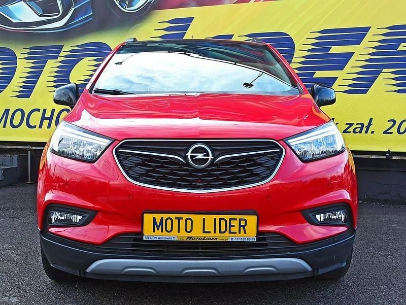 Używany Opel Mokka X 140 KM (102 kW) 2017 Czerwony SUV