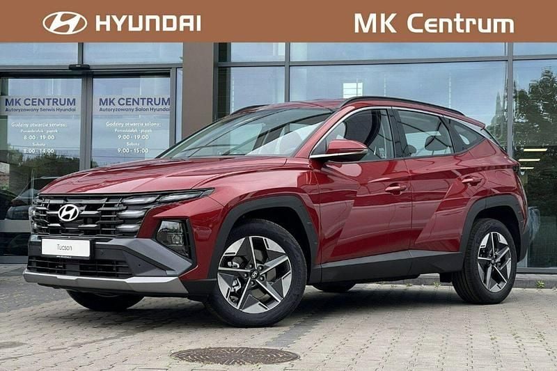 Czerwony Nowe 2025 Hyundai Tucson SUV | 131 900 zł (Dobra cena) - Obraz 1/4