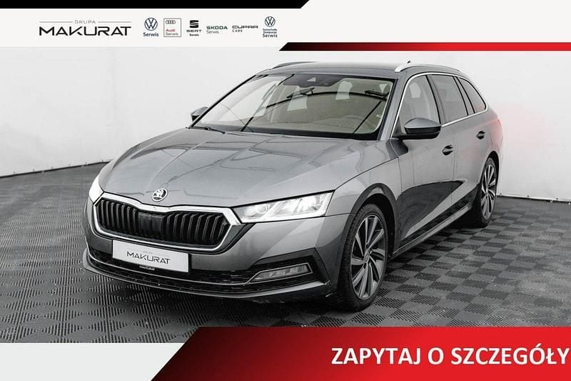 Szary (metalik) Używany 2022 Skoda Octavia Kombi | 104 850 zł (Dość drogi) - Obraz 1/4