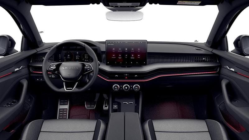 Nowe Skoda Superb SportLine 142 KM (104 kW) 2026 Szary graphite metalizowany