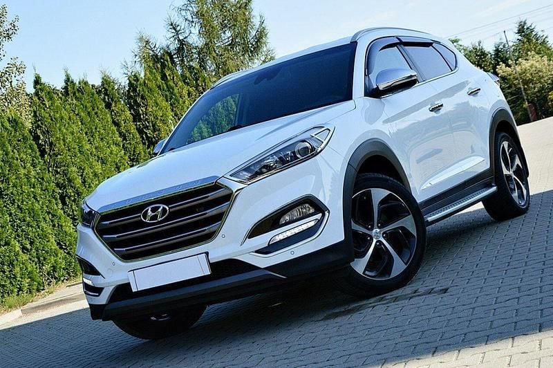 Biały Używany 2015 Hyundai Tucson SUV | 54 900 zł (Uczciwa cena) - Obraz 1/4