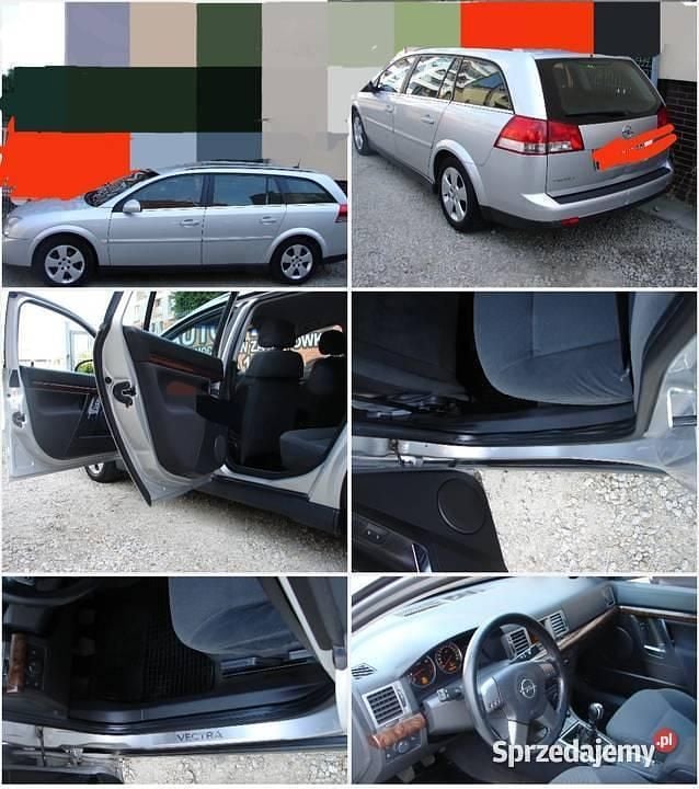 Używany Opel Vectra 2004 Srebrny Kombi