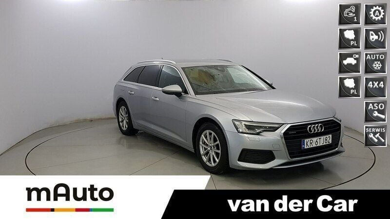 Srebrny Używany 2020 Audi A6 Business Kombi | 124 900 zł (Drogi) - Obraz 1/4