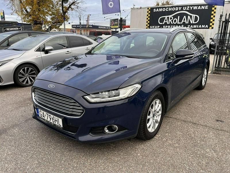 Niebieski Używany 2018 Ford Mondeo Kombi | 45 000 zł (Super Cena) - Obraz 1/4