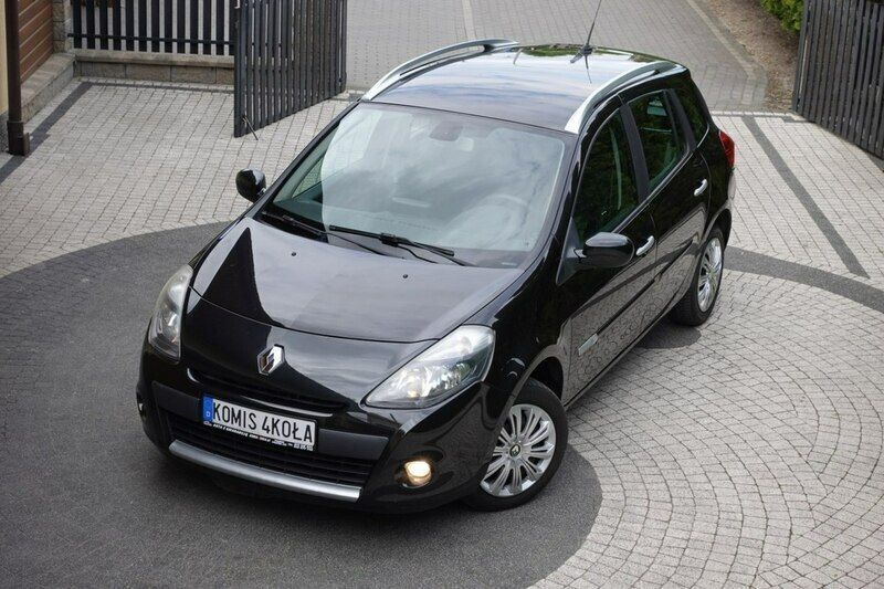 Czarny Używany 2011 Renault Clio GrandTour Kombi | 12 900 zł (Dobra cena) - Obraz 1/4