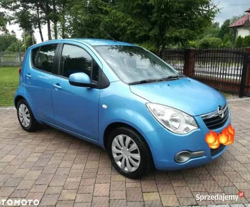Używany Opel Agila Enjoy 2009 Niebieski Hatchback