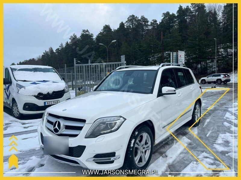 Biały Używany 2013 Mercedes GLK220 SUV | 57 800 zł - Obraz 1/4