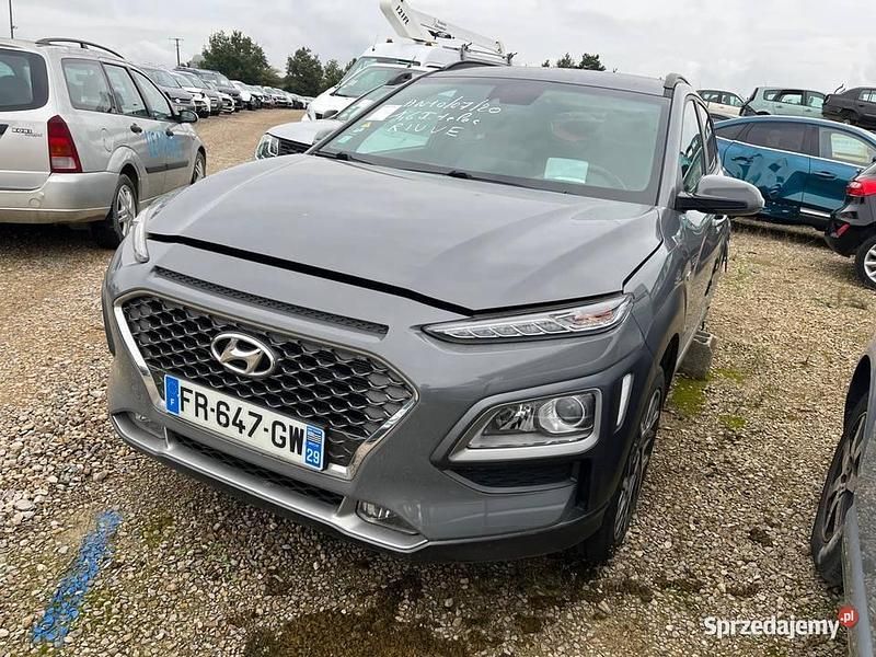 Szary Używany 2020 Hyundai Kona SUV | 43 700 zł - Obraz 1/4