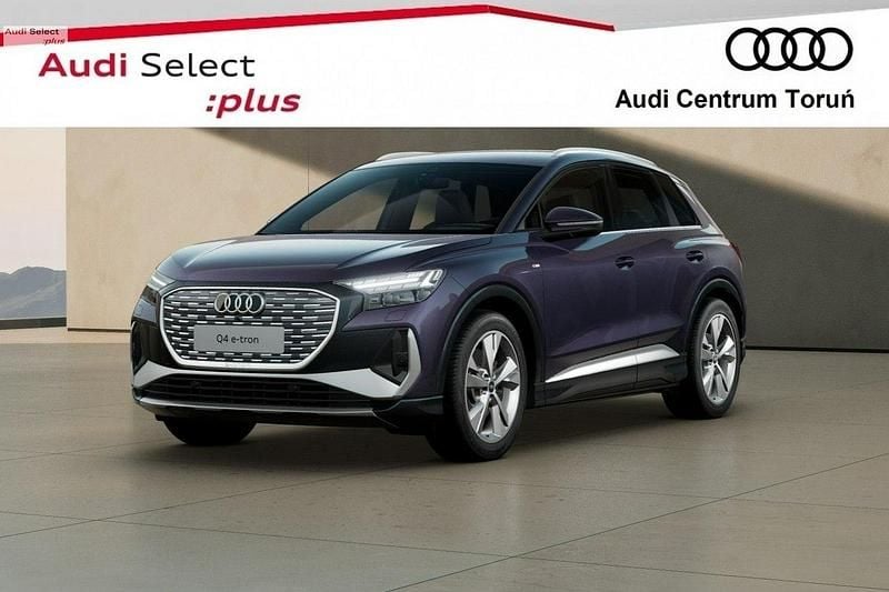 Fioletowy (metalik) Używany 2024 Audi Q4 e-tron SUV | 179 000 zł - Obraz 1/4