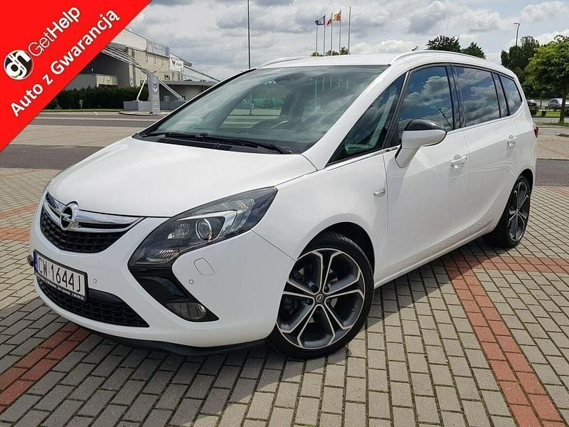Biały Używany 2016 Opel Zafira Minivan | 41 500 zł - Obraz 1/4