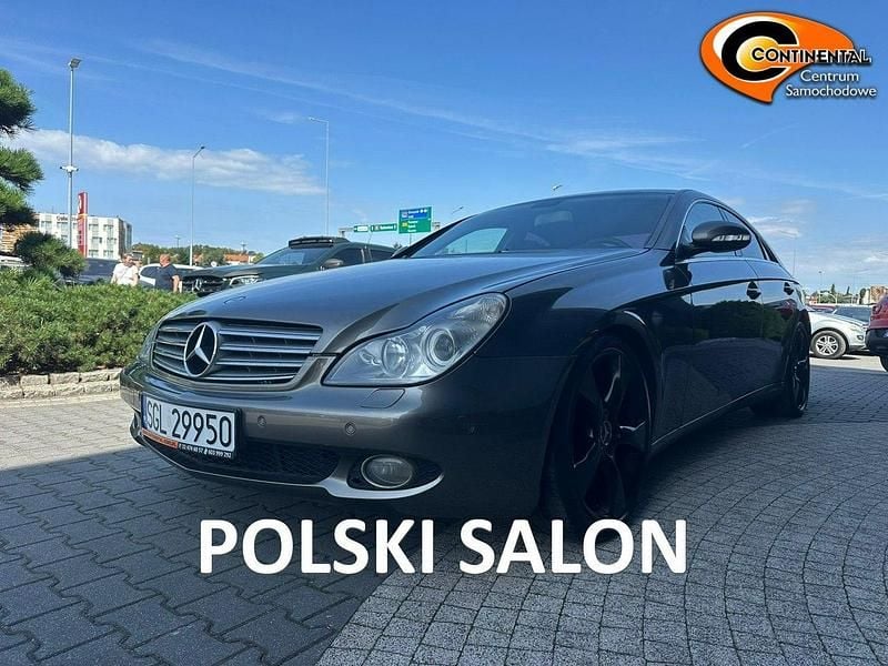 Szary Używany 2006 Mercedes CLS320 Sedan/Limuzyna | 29 900 zł - Obraz 1/4