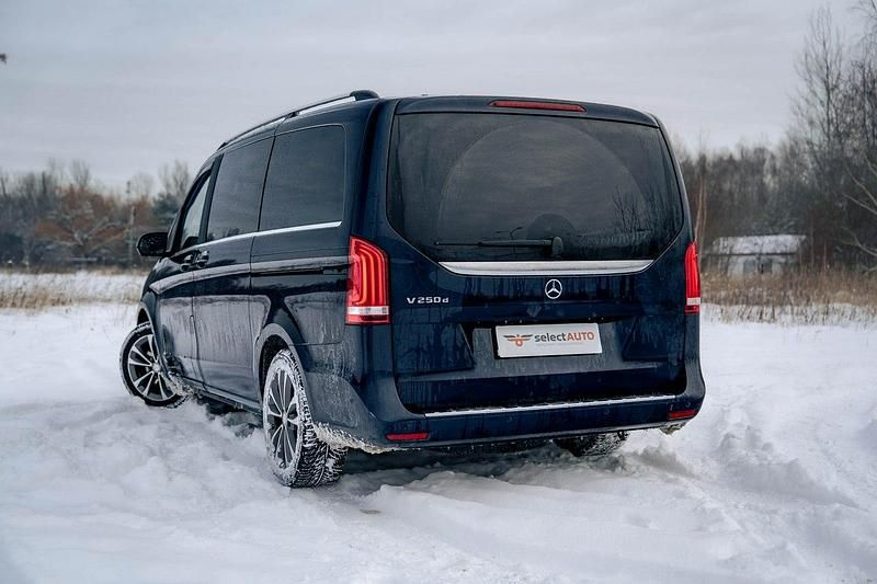 Używany Mercedes V250 Avantgarde 190 KM (139 kW) 2019 Niebieski Minivan
