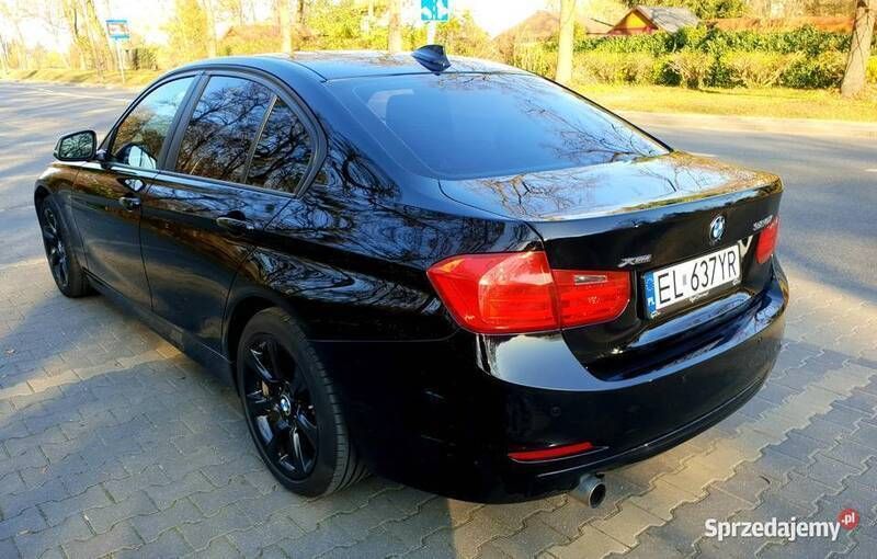 Używany BMW 320 Shadowline 2014 Czarny Sedan/Limuzyna