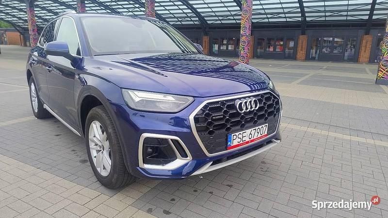 Granatowy Używany 2023 Audi Q5 S-Line SUV | 160 000 zł (Drogi) - Obraz 1/4