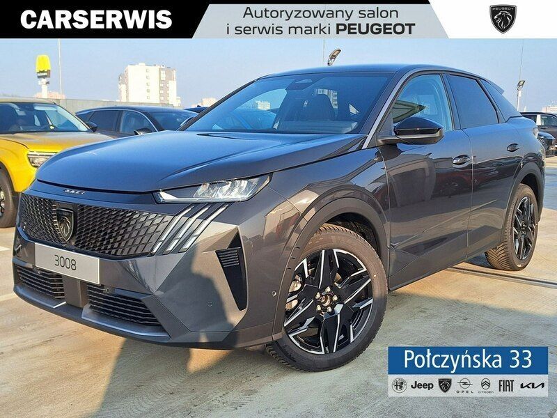 Szary (metalik) Używany 2024 Peugeot 3008 SUV | 129 900 zł (Uczciwa cena) - Obraz 1/4