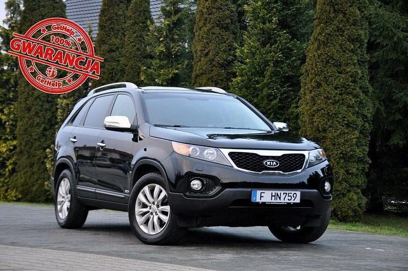Czarny Używany 2010 Kia Sorento SUV | 31 900 zł (Uczciwa cena) - Obraz 1/4