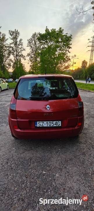 Czerwony Używany 2007 Renault Scénic II Minivan | 3200 zł (Dobra cena) - Obraz 1/4