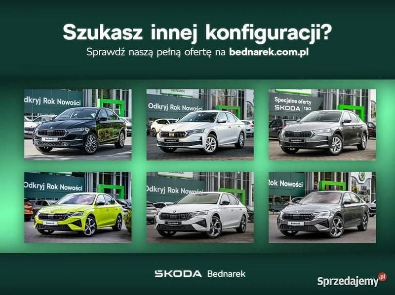 Nowe Skoda Octavia Selection 2025 Biały Sedan/Limuzyna