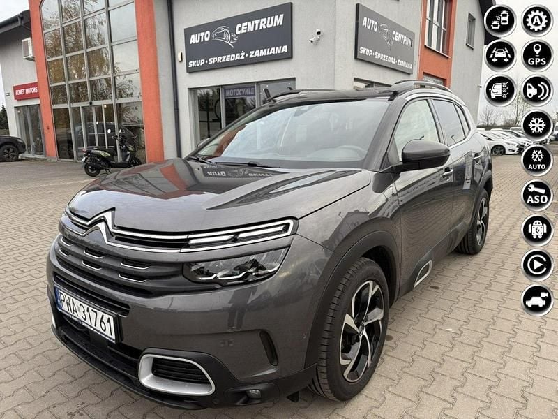 Szary (metalik) Używany 2022 Citroën C5 Aircross SUV | 78 900 zł (Uczciwa cena) - Obraz 1/4