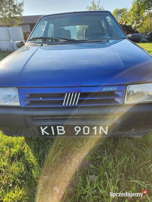 Niebieski Używany 2000 Fiat Uno Hatchback | 1900 zł - Obraz 1/4