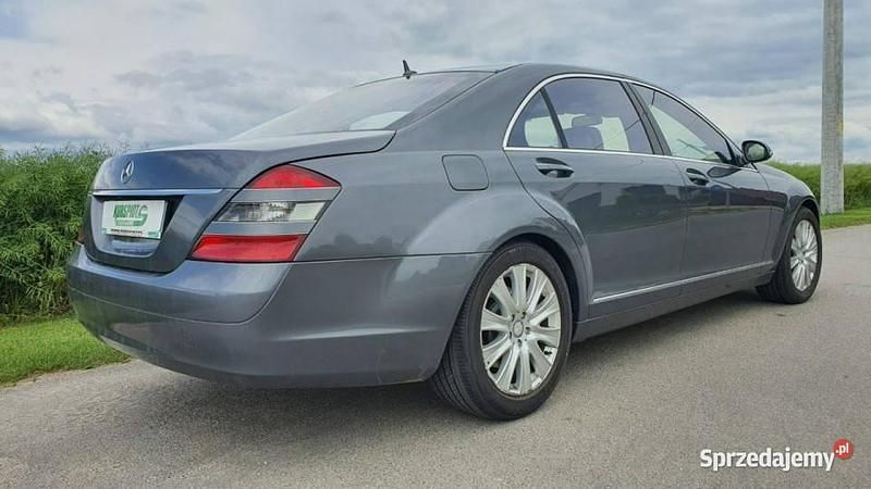Używany Mercedes S420 Night 320 KM (235 kW) 2007 Srebrny (metalik, perła) Sedan/Limuzyna
