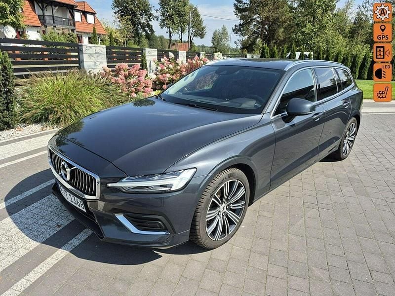 Szary Używany 2018 Volvo V90 Inscription Kombi | 78 900 zł (Uczciwa cena) - Obraz 1/4