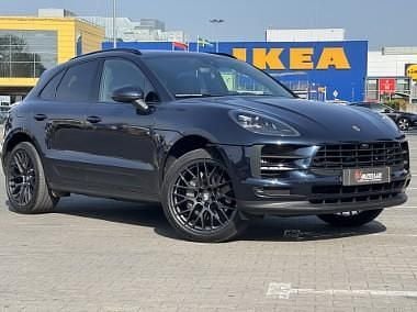 Niebieski Używany 2020 Porsche Macan S SUV | 189 900 zł - Obraz 1/4