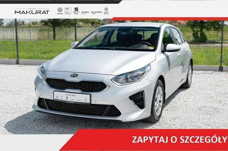 Srebrny Używany 2020 Kia Ceed 2 Hatchback | 41 800 zł (Dobra cena) - Obraz 1/4