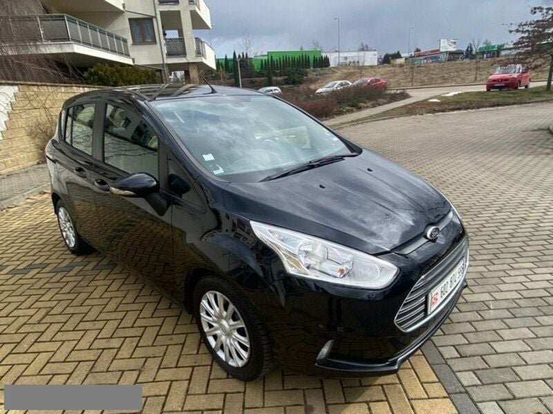 Czarny Używany 2012 Ford B-MAX Minivan | 26 900 zł (Drogi) - Obraz 1/4