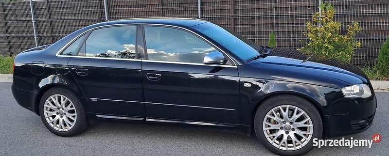 Czarny Używany 2005 Audi A4 S-Line Sedan/Limuzyna | 19 000 zł (Dość drogi) - Obraz 1/4