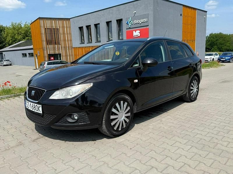Czarny (metalik) Używany 2011 Seat Ibiza ST Kombi | 17 900 zł (Uczciwa cena) - Obraz 1/4