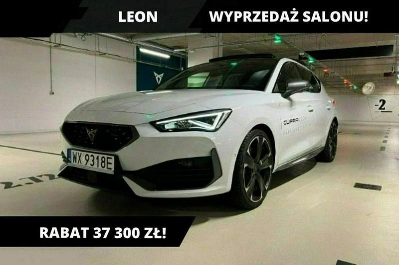 Używany Cupra Leon 300 KM (220 kW) 2023 Biały (metalik) Hatchback
