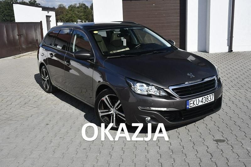 Brązowy Używany 2014 Peugeot 308 SW Kombi | 24 900 zł (Uczciwa cena) - Obraz 1/4