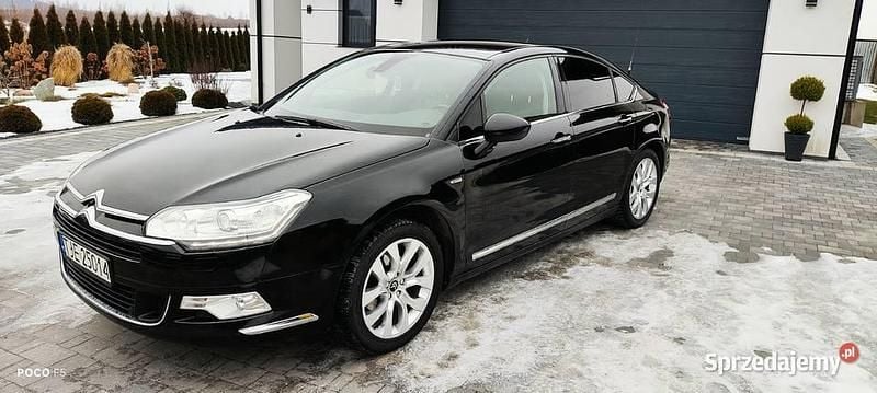 Używany Citroën C5 163 KM (119 kW) 2012 Czarny Sedan/Limuzyna
