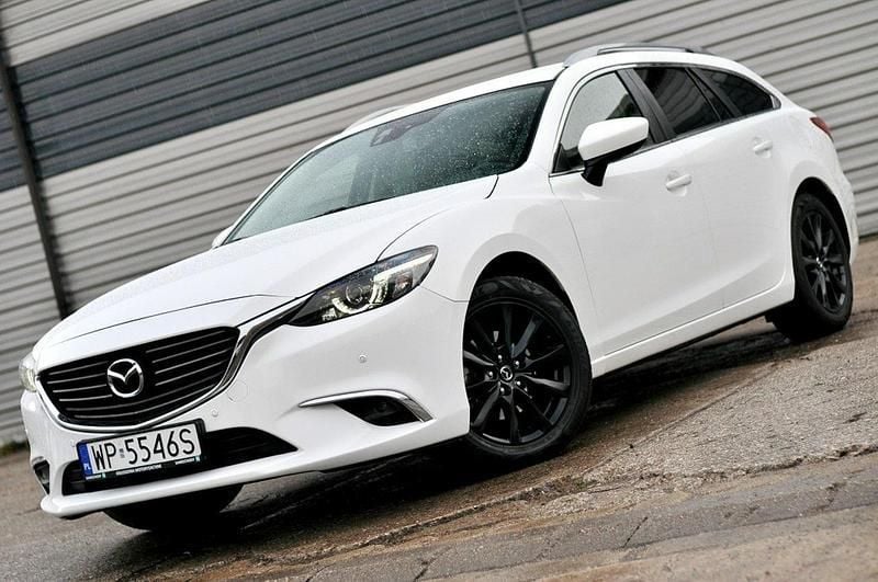 Biały Używany 2016 Mazda 6 Kombi | 49 900 zł (Dobra cena) - Obraz 1/4